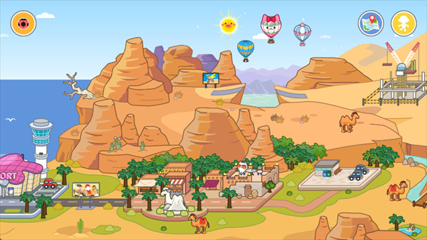 米加小镇世界沙漠飞机场