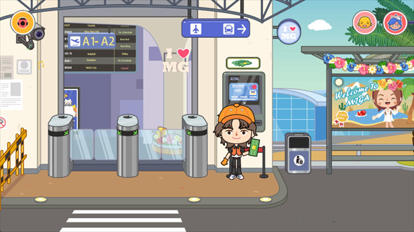 米加小镇世界沙漠飞机场