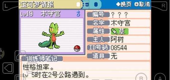 口袋妖怪梦的光点