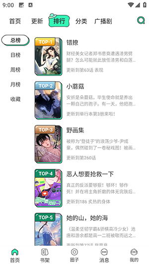 青漫漫画截图3