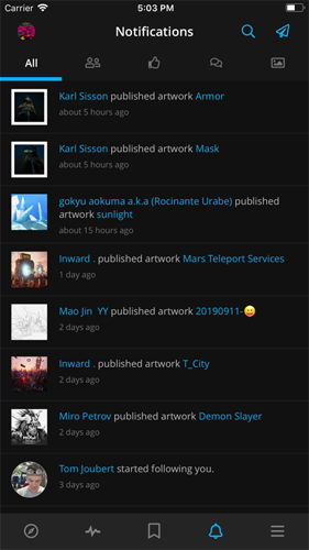 ArtStation截图3