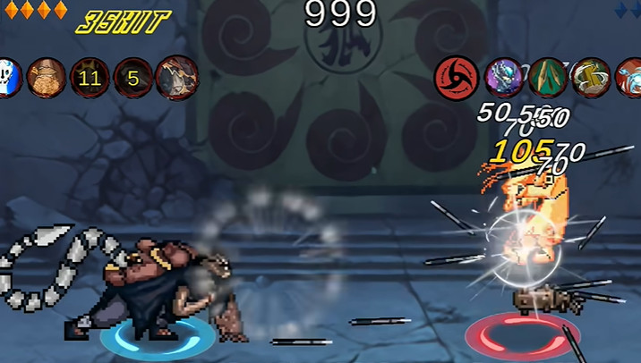 像素火影绯流琥