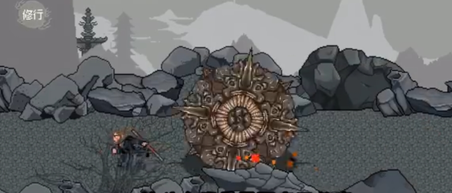 黑神话像素版大铁球