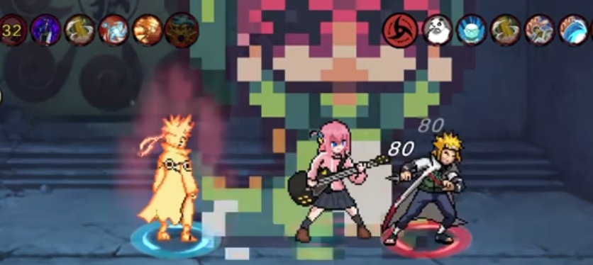 像素火影小波奇酱