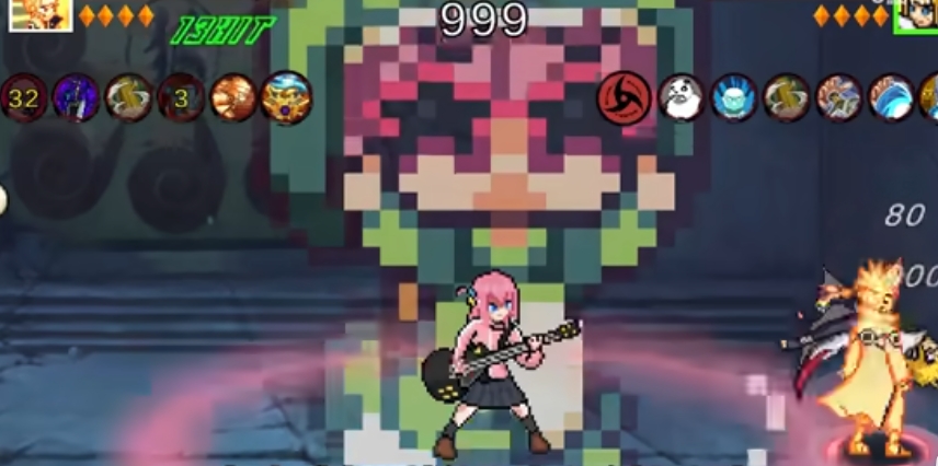 像素火影小波奇酱